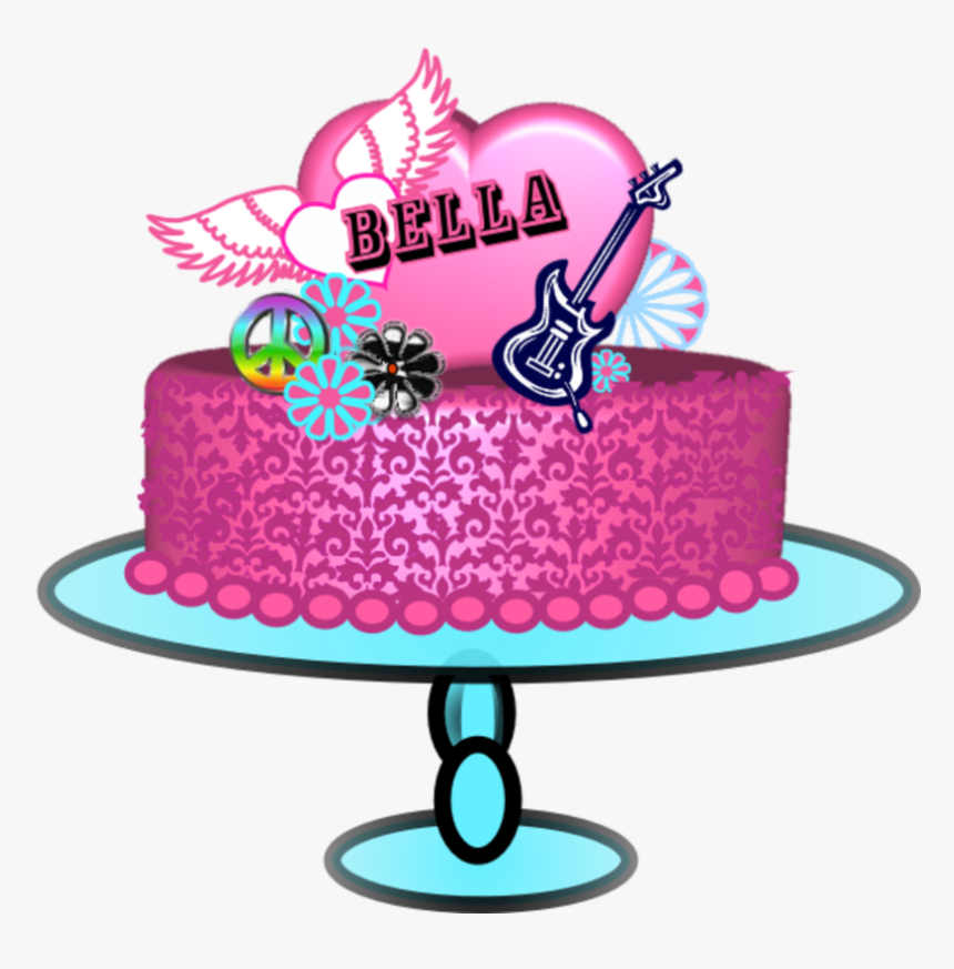 Transparent Rock And Roll Png - Birthday Cake, Png Download