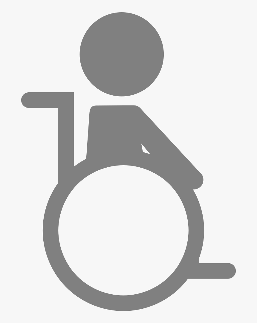 Clip Art , Png Download - Person In A Wheelchair Clipart, Transparent Png