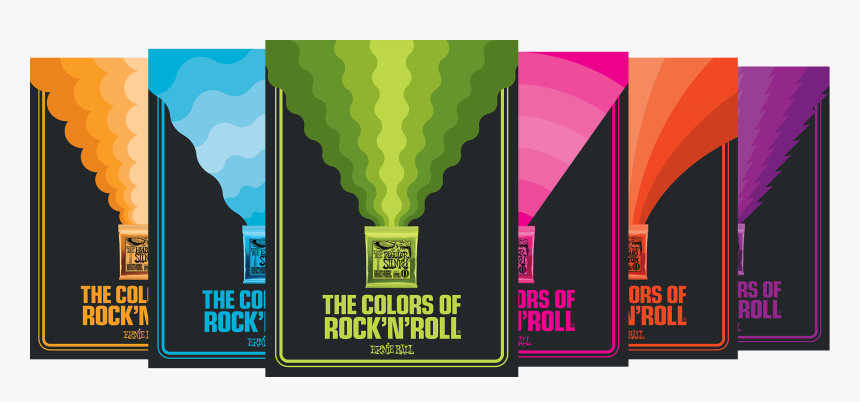 Ernie Ball The Colors Of Rock N Roll, HD Png Download
