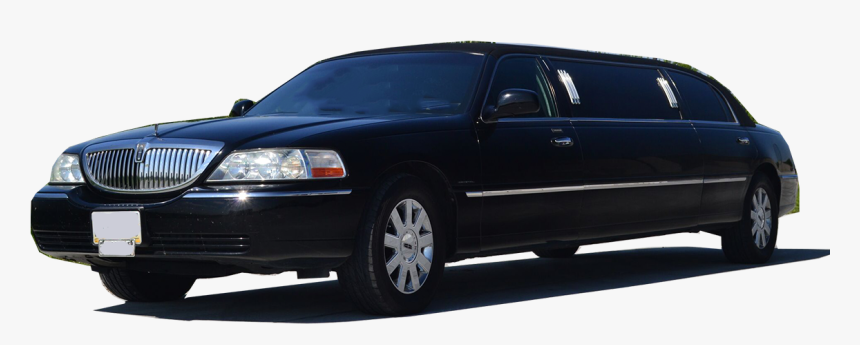 6-passenger Lincoln Towncar Stretch Limo - Limousine, HD Png Download