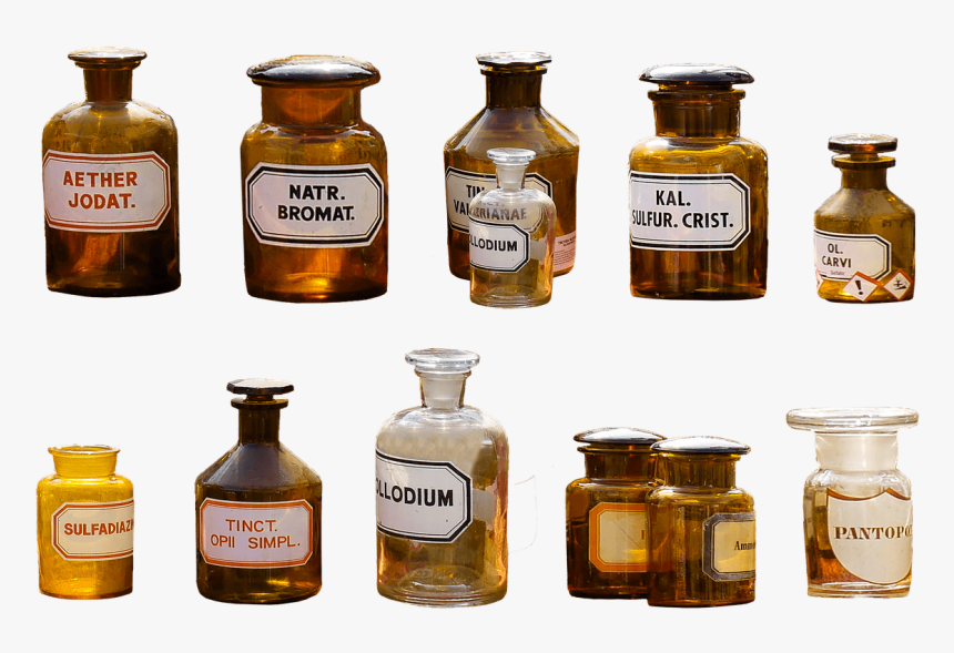 Pharmacy, Png, Isolated, Bless You, Medical, Bottle - Old Medicine Bottles Png, Transparent Png