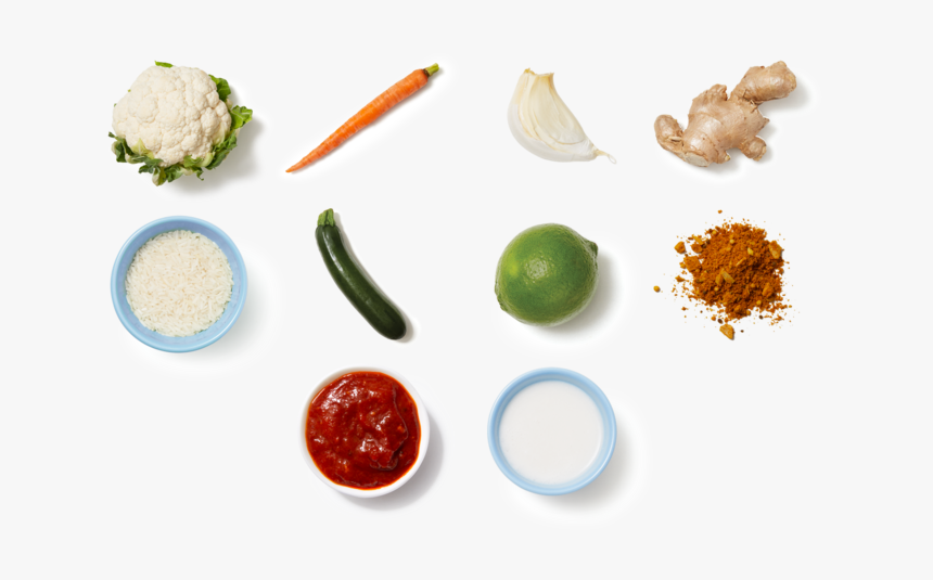 Coconut Vegetable Curry With Jasmine Rice - Natural Foods, HD Png Download