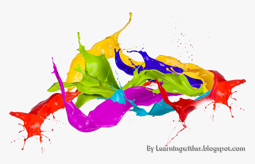 Holi Colour Splase Png For Editing 2018-19 - Transparent Color Splash Png, Png Download