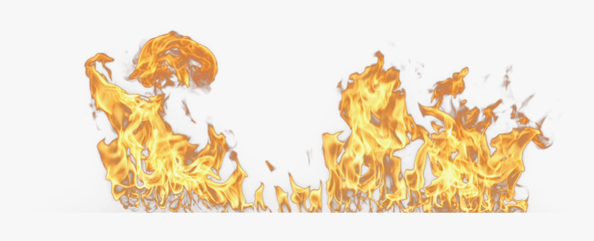 Background Fire Transparent Flame - Flames Png, Png Download