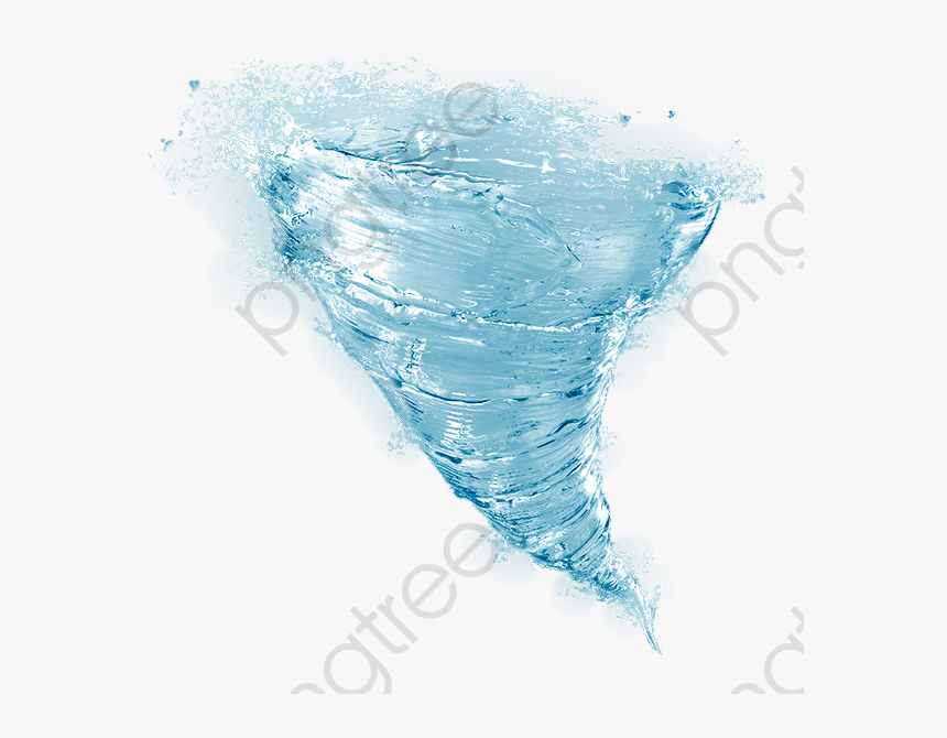 Transparent Water Droplet Png - Transparent Tornado, Png Download