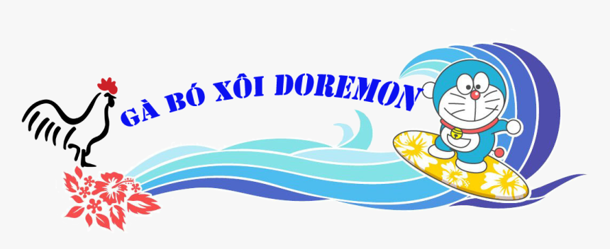 Gà Bó Xôi Doremon Shop Online - Doraemon Surfing, HD Png Download