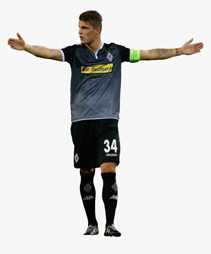 Granit Xhaka render - Player, HD Png Download