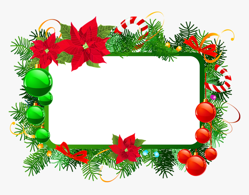 Фото, Автор Missis - Christmas Frame Clip Art, HD Png Download