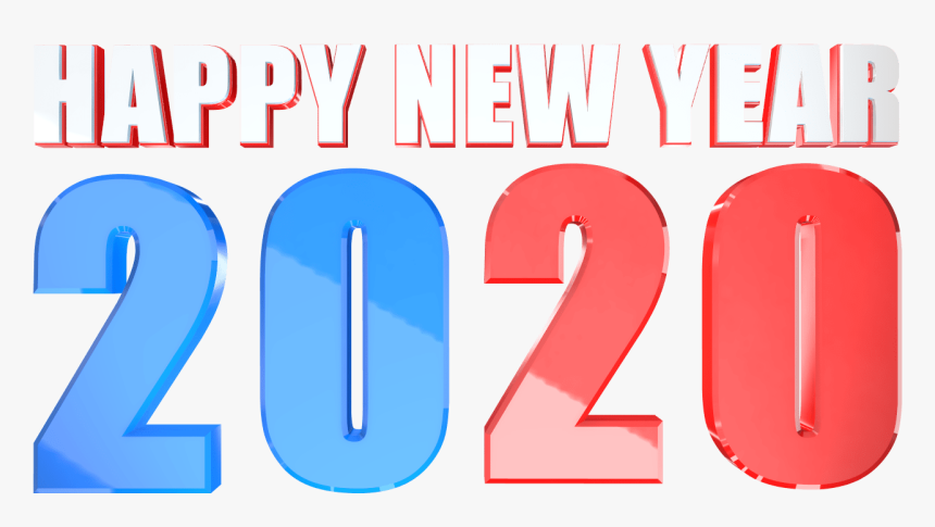 Happy New Year 2020 Png Images Gallery Free Download - Graphic Design, Transparent Png
