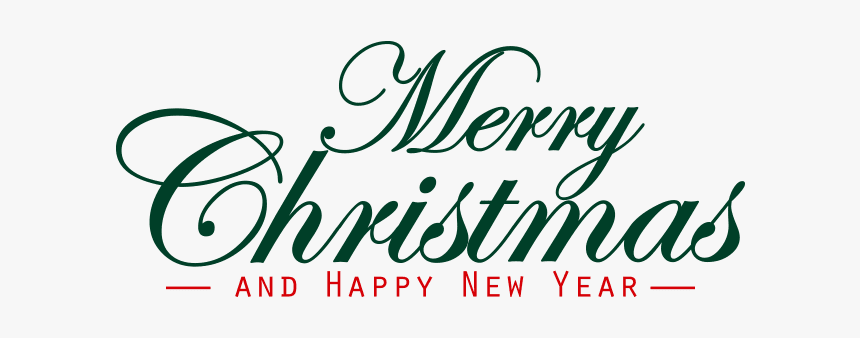 Adhesive Vinyl Merry Christmas Decoration - Christmas, HD Png Download