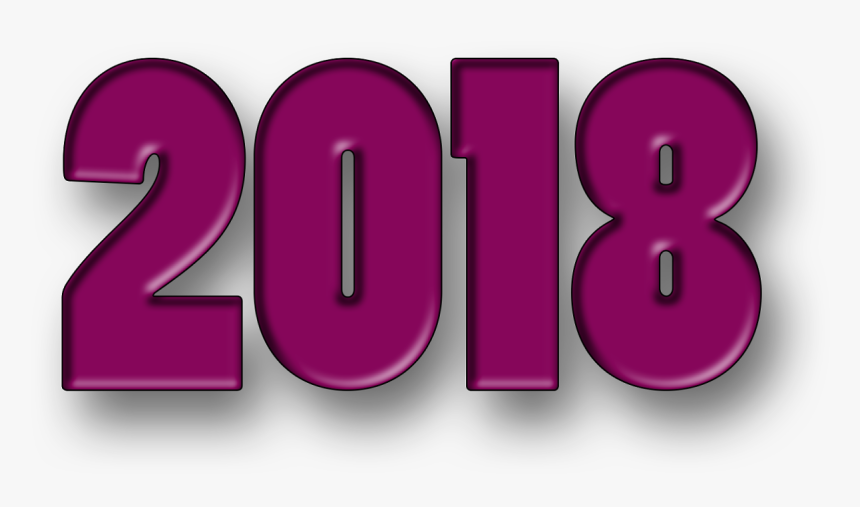 Happy New Year 2018 Wish - Graphic Design, HD Png Download