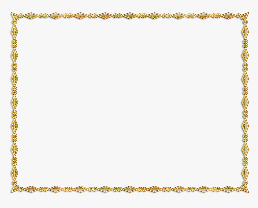 Certificate Border Png Download - Vintage Photograph Border Png, Transparent Png