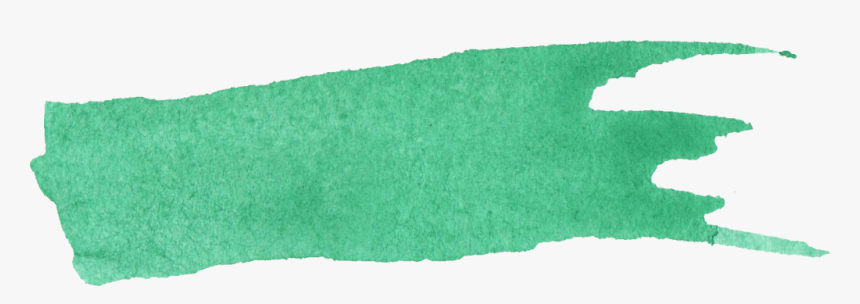 Watercolor Green Oscuro Png, Transparent Png
