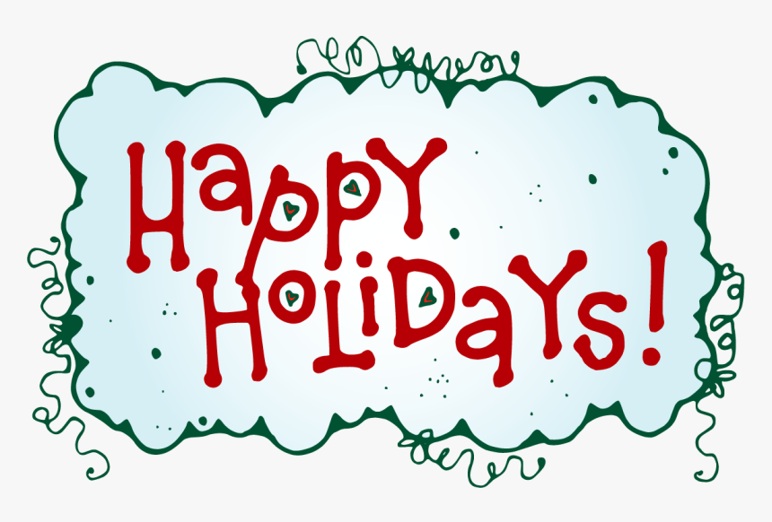 Happy Holidays Kids Png, Transparent Png