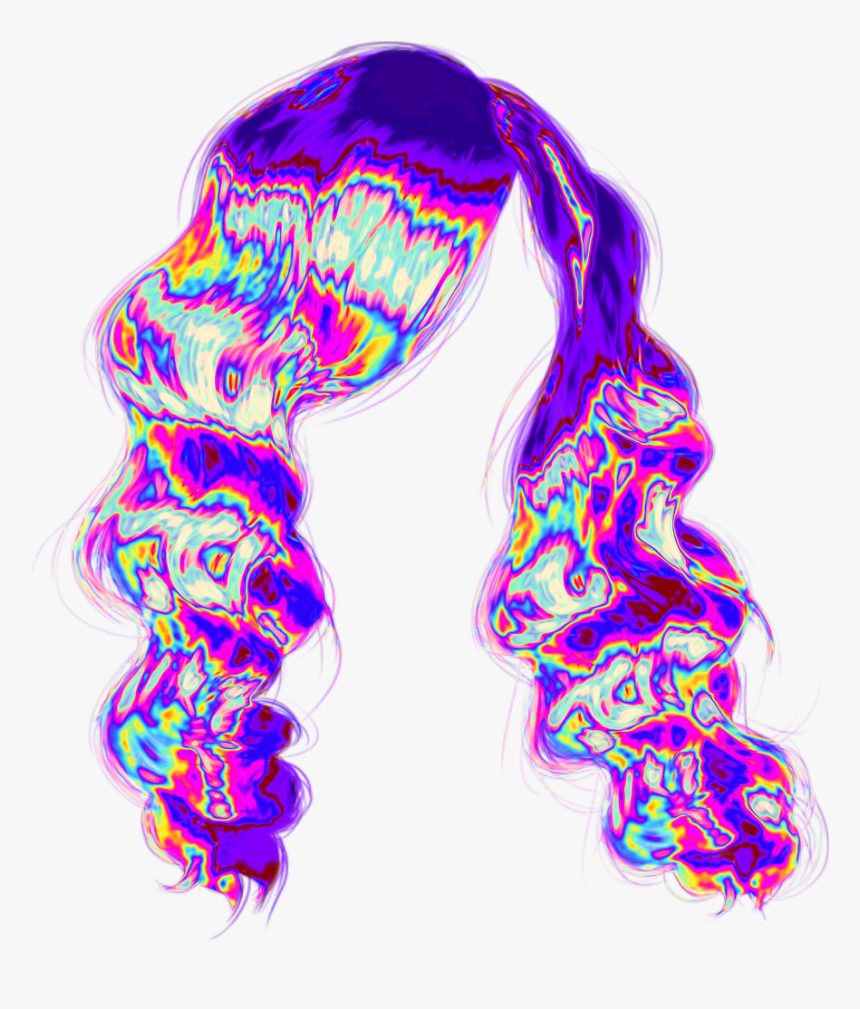 #holo #holographic #vaporwave #aesthetic #tumblr #png - Scarf, Transparent Png
