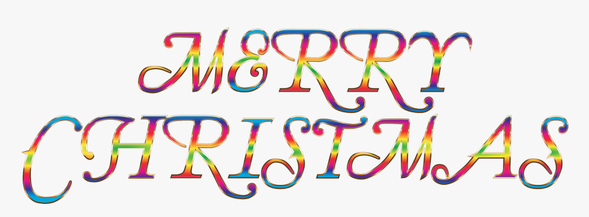 Merry Christmas Clip Art With No Background, HD Png Download