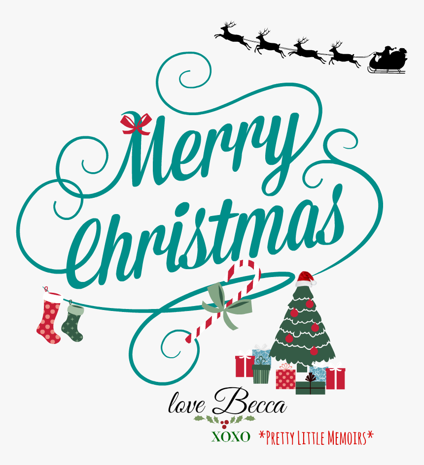Merry Christmas, Everyone - Calligraphy, HD Png Download