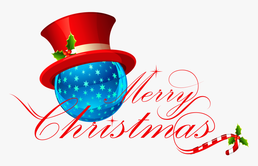 Merry Christmas Png Hd Pngbg - Transparent Background Christmas Font Png, Png Download