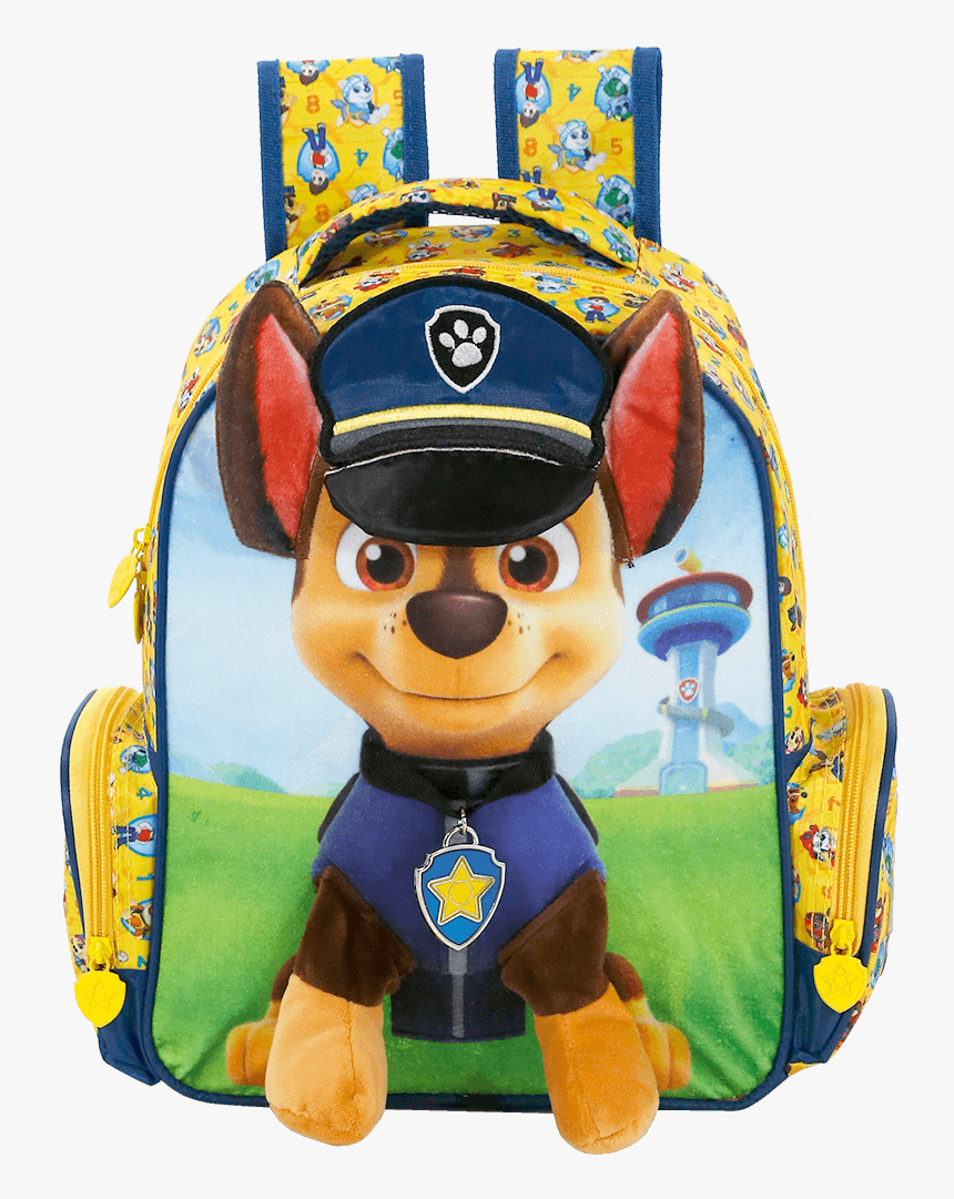 Mochila Patrulha Canina Rodinha, HD Png Download