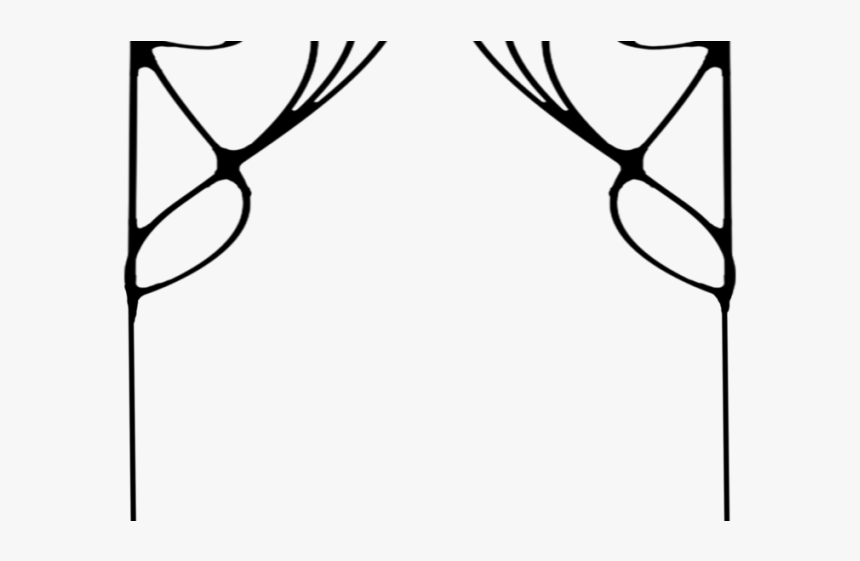 Swirls Clipart Art Nouveau - Art Nouveau Frame Png, Transparent Png