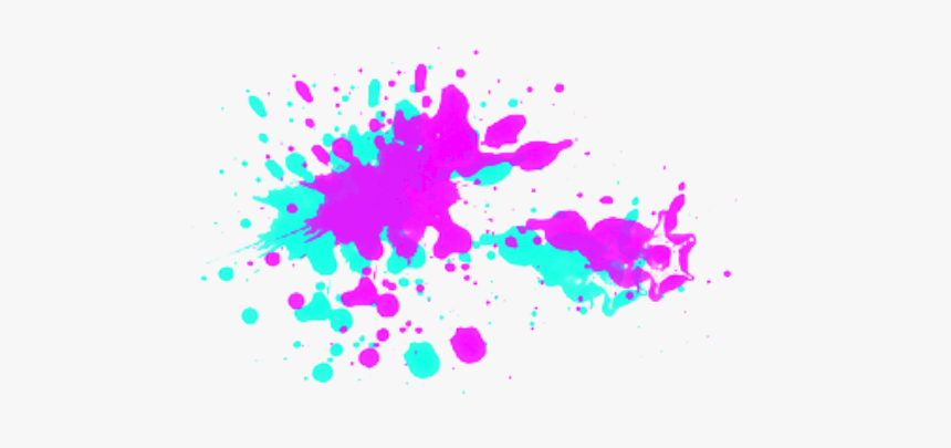 Blue Paint Drip Png - Brush, Transparent Png