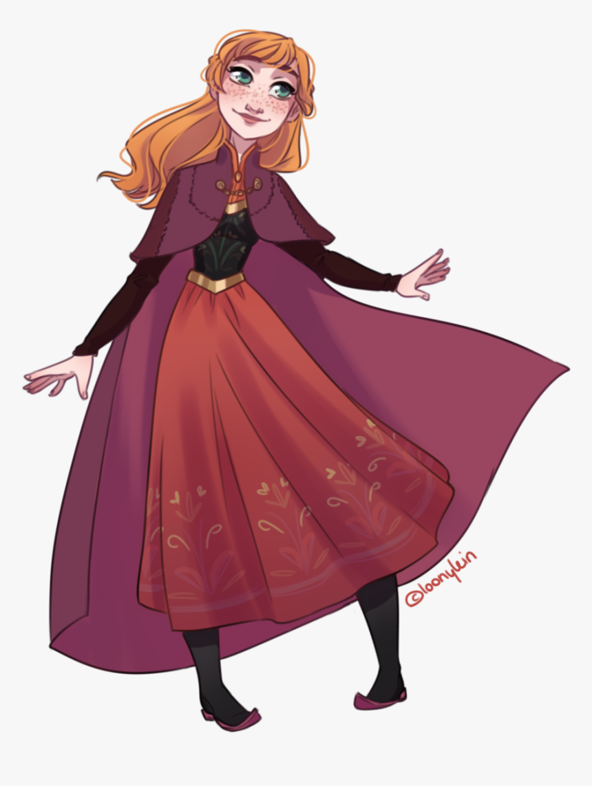 Transparent Anna Frozen Png - Anna Frozen 2 Outfit, Png Download