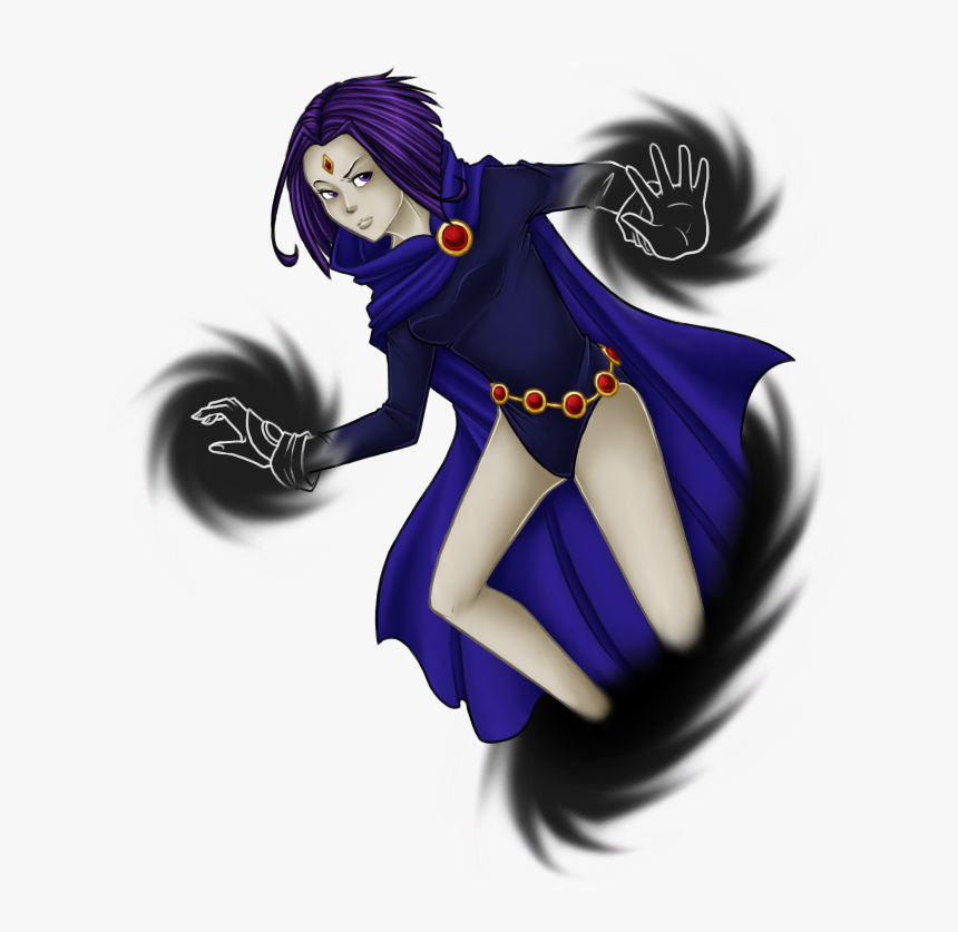 Clipart Free Download Teen Titans By Kingscorner - Raven Teen Titan Png, Transparent Png