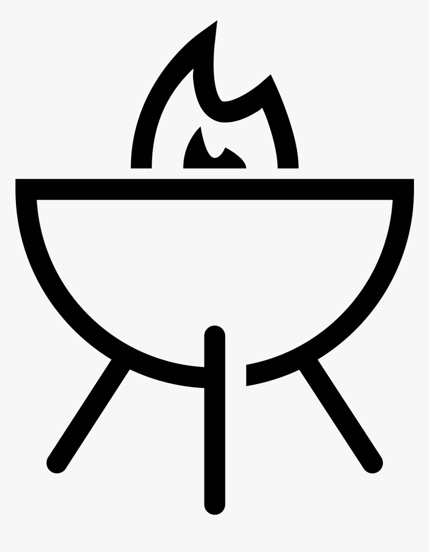 Vector Free Stock Grill Svg - Гриль Иконка, HD Png Download
