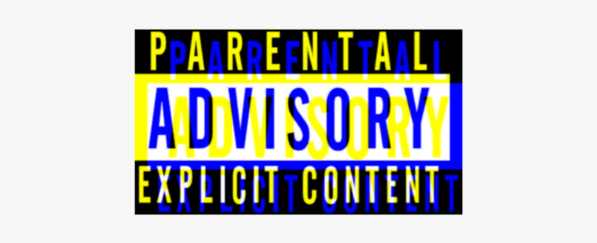 #parentaladvisory #explicitcontent #aesthetic - Parental Advisory, HD Png Download