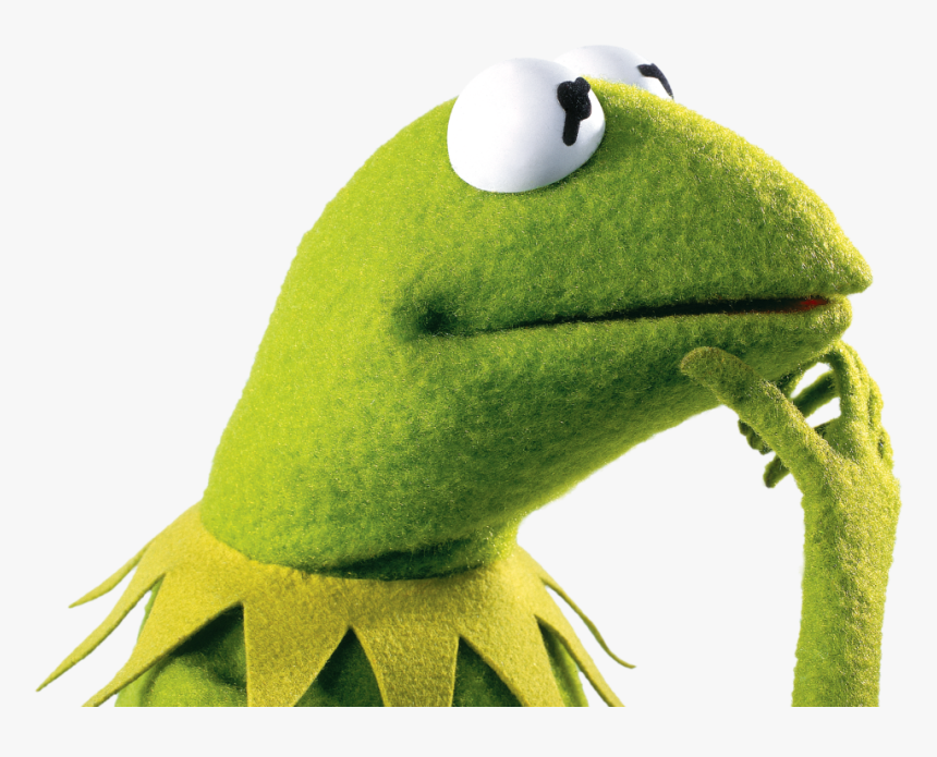 Sticker Other Kermit Pensee Reflexion Calcul Doute - Kermit Png, Transparent Png