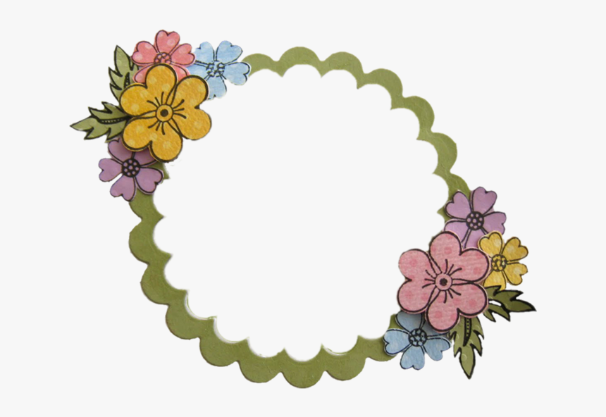 Round Flower Clipart Clip Freeuse Library Round Flower - Chef Woman Icon, HD Png Download