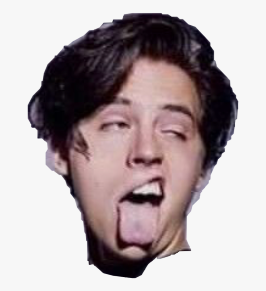 #colesprouse #stickers #jugheadjones #riverdale #funnyface - Cole Sprouse Damon Baker, HD Png Download