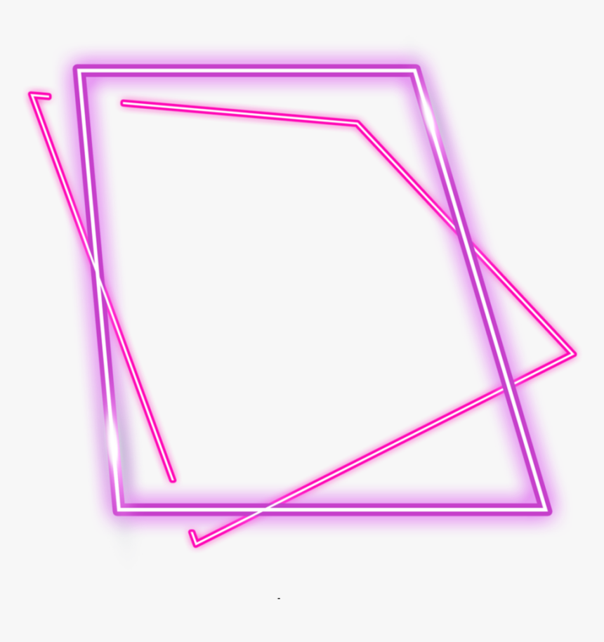 #ftestickers #square #frame #abstract #neon #luminous - Colorfulness, HD Png Download