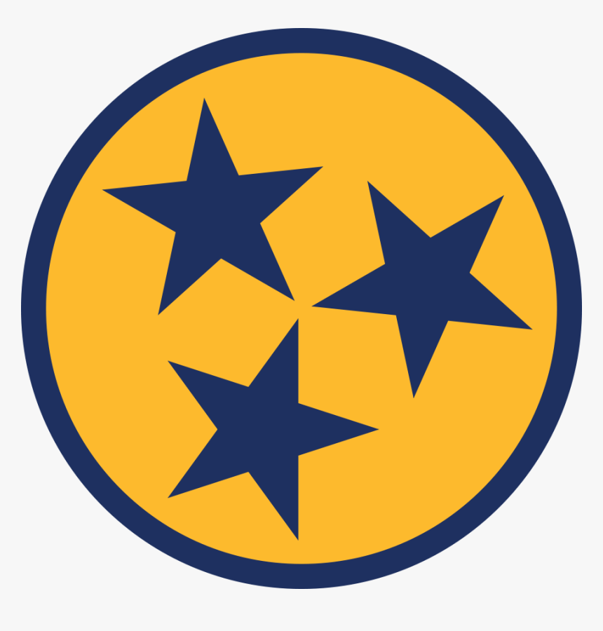 Yellow - Black And White Tennessee Tristar, HD Png Download