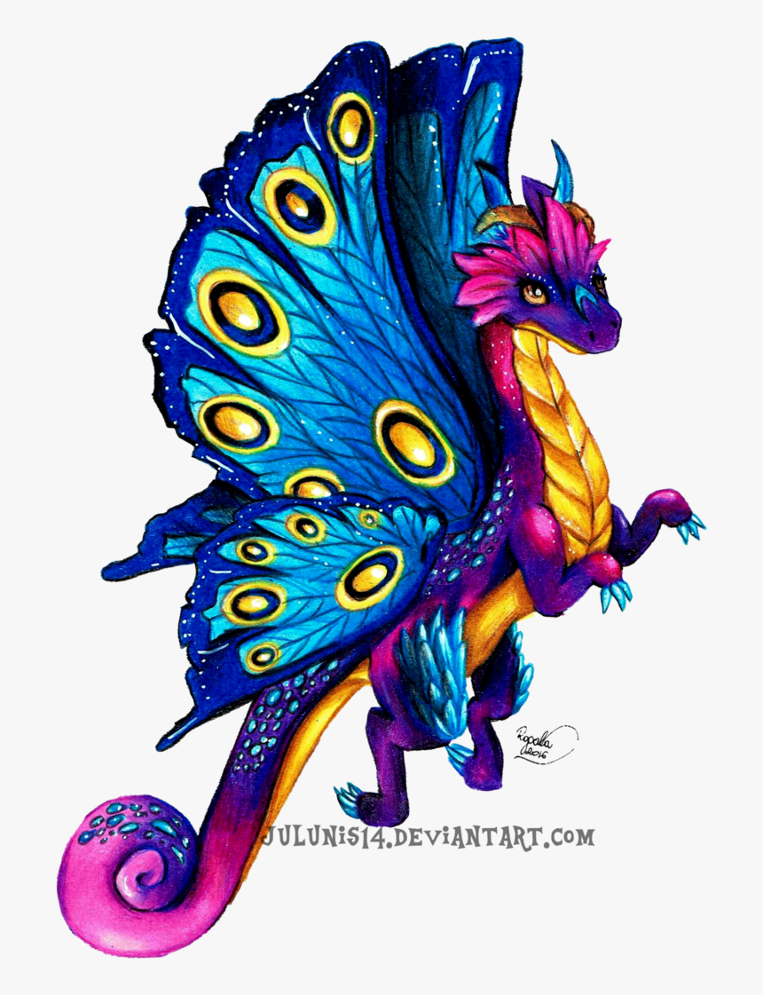 Dragon City Butterfly Dragon, HD Png Download