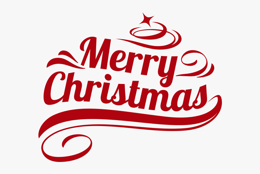 Vinyl Text Merry Christmas - Christmas Day, HD Png Download