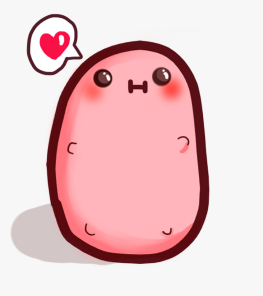 Dibujos Kawaii De Patatas, HD Png Download