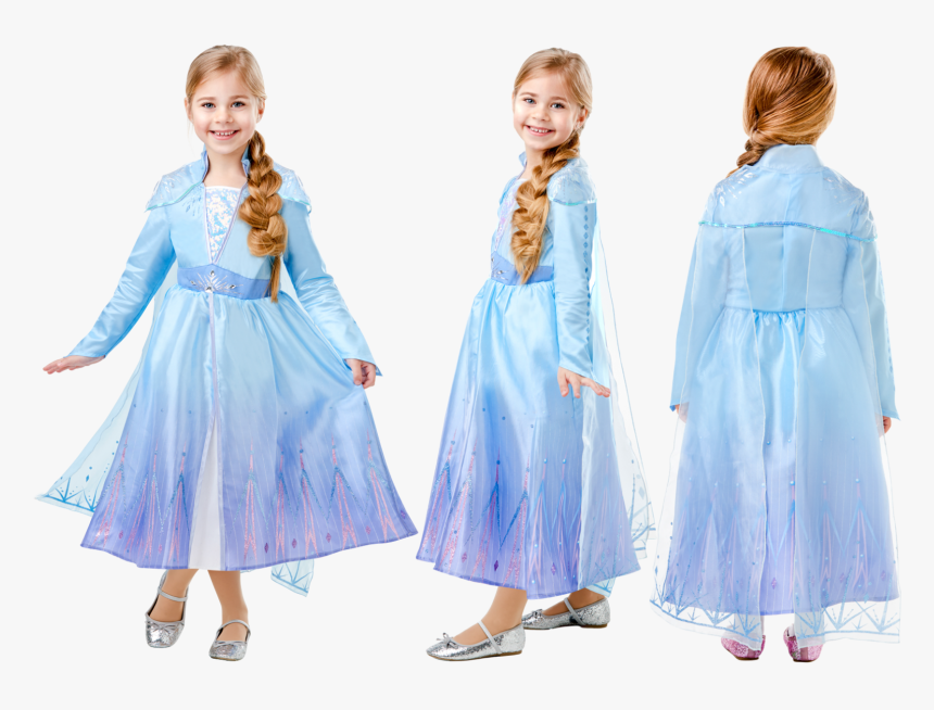 Frozen 2 Costum Elsa De Calatorie Deluxe 0 
 Title - Rubies Frozen 2, HD Png Download