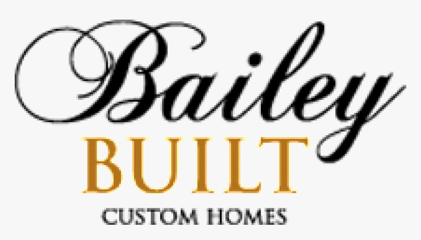 Bailey Custom Homes - Calligraphy, HD Png Download