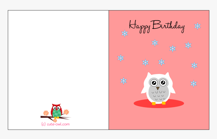 printable cute birthday card hd png download transparent png image pngitem