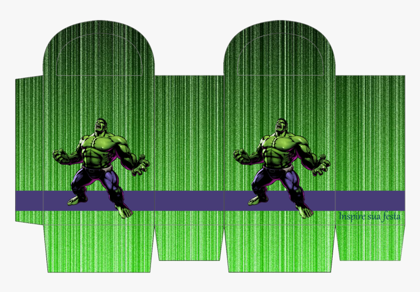 Cajas De Fiesta Del Increíble Hulk Para Imprimir Gratis - Hulk Party Free Printable, HD Png Download