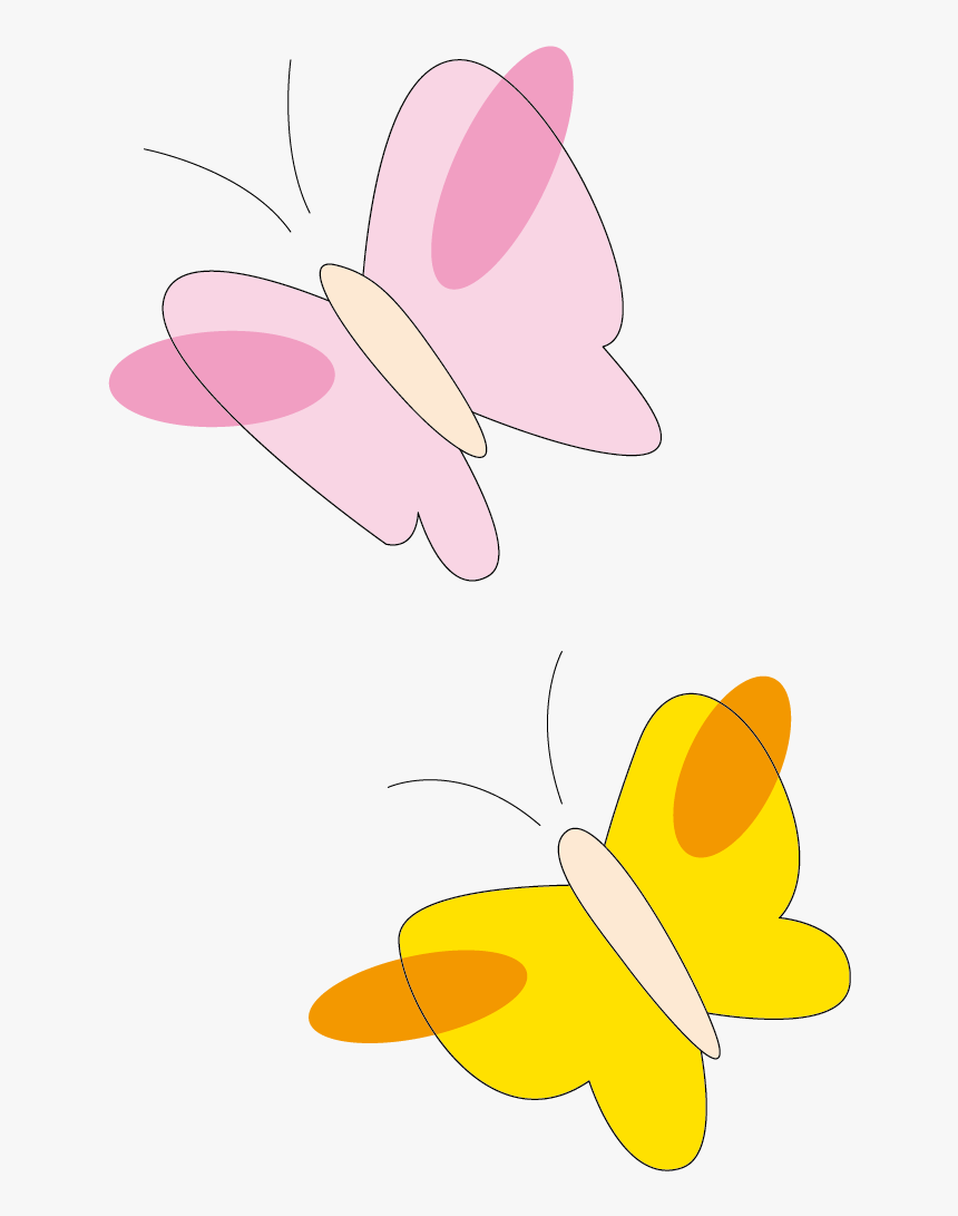 Moth Clipart Brown Pink, HD Png Download
