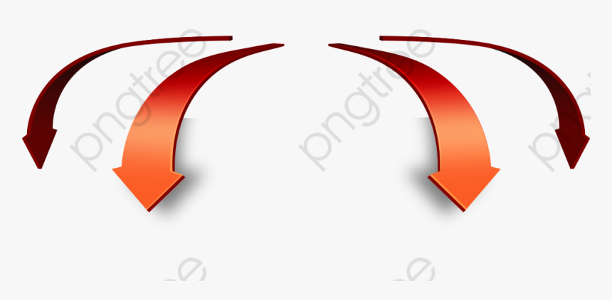 Down Arrow Png Vector Down Arrow Png Vector - Down 3d Arrow Png, Transparent Png