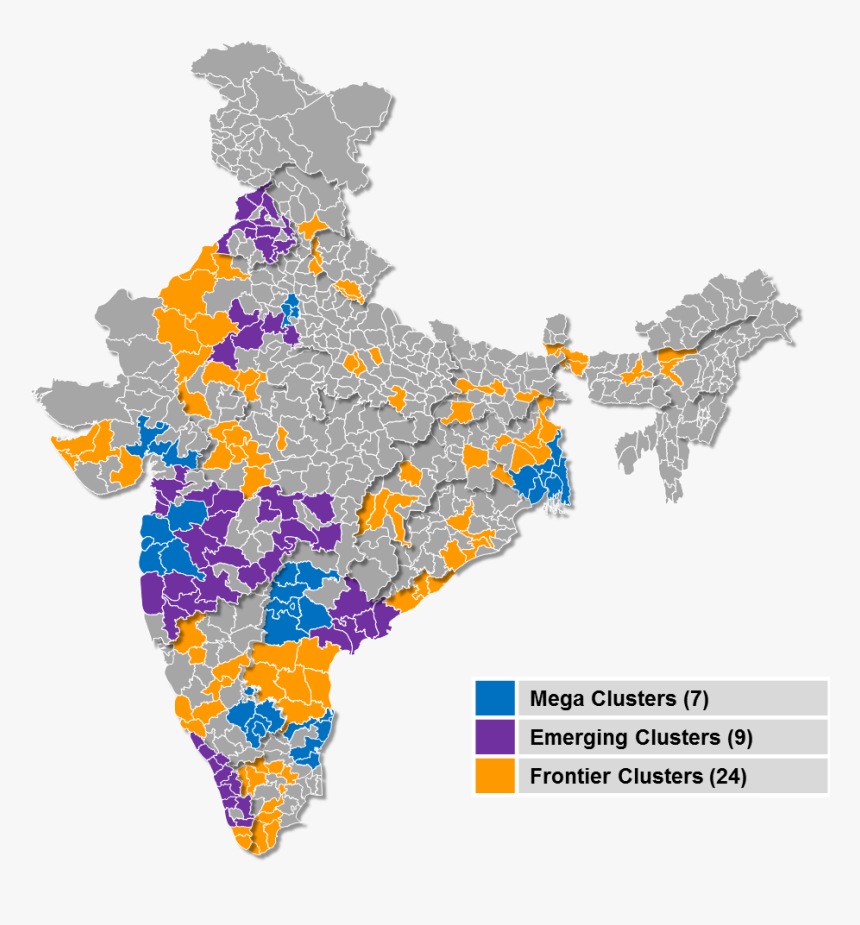 Article 370 India Map, HD Png Download