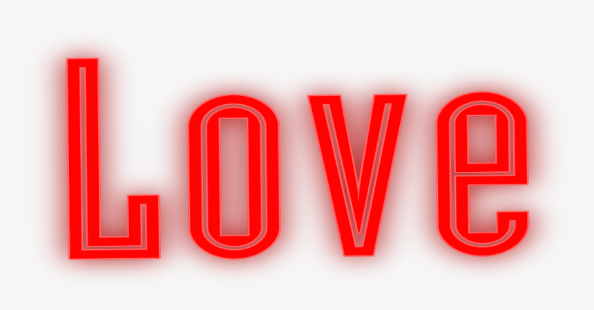 #love #neon #neonlove #ftestickers #valentinesday #valentinesday2019 - Colorfulness, HD Png Download
