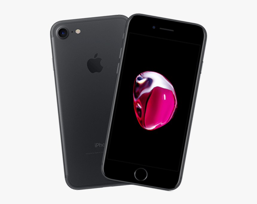 Iphone 7 Black Cover - Smartphone, HD Png Download