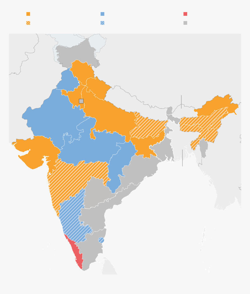 Punjab In India Map, HD Png Download