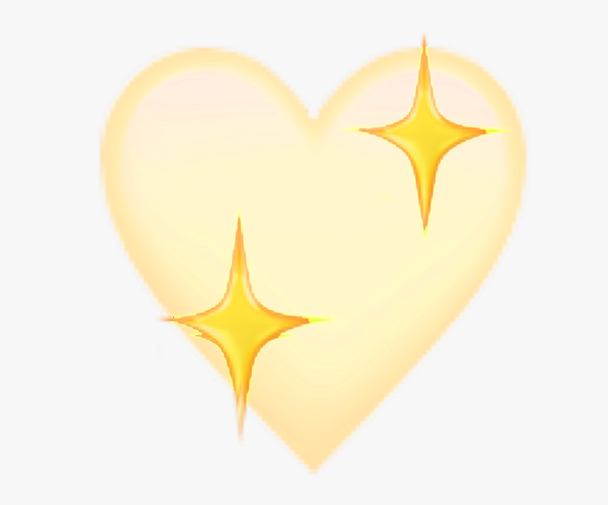 Yellow Yellowheart Heart Emoji Heartemoji 💛💖 💖 💛 - Heart, HD Png Download