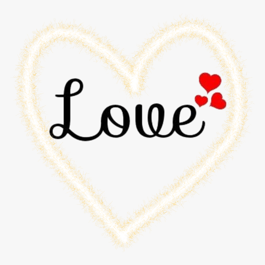 #love #heart #beautiful #kiss #soft #neon #light #color - Heart, HD Png Download