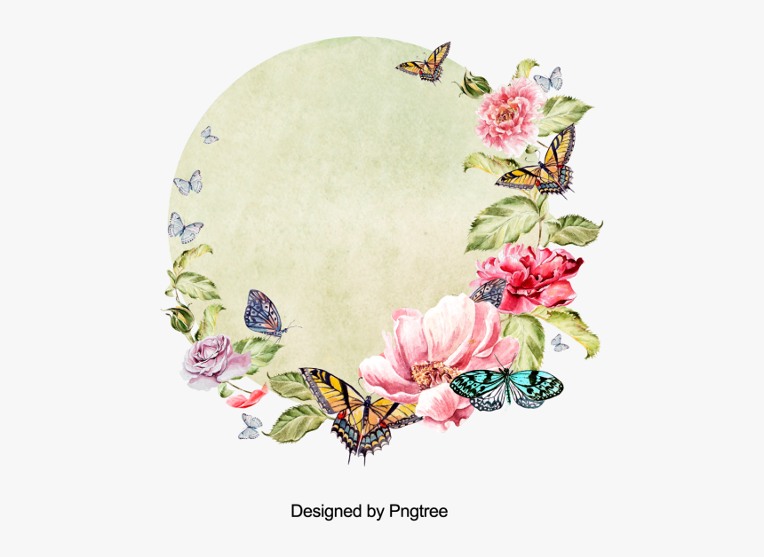 Fleurs Watercolor, HD Png Download